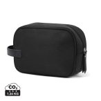 VINGA Marlow RCS recycled polyester toiletry bag, black