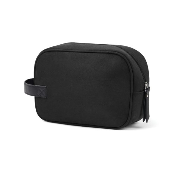 VINGA Marlow RCS recycled polyester toiletry bag, black