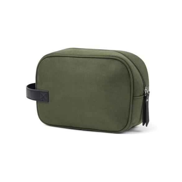 VINGA Marlow RCS recycled polyester toiletry bag, green
