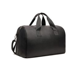 VINGA Bermond RCS recycled PU weekend bag, black