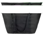 VINGA Livorno GRS recycled polyester weekend bag, black