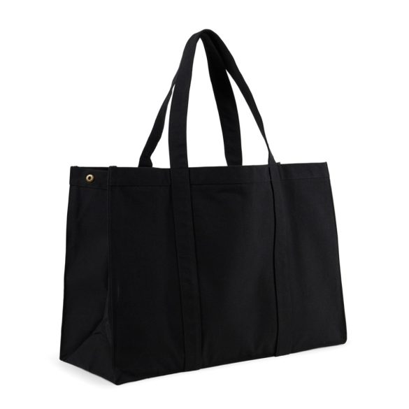 VINGA Hilo AWARE™ recycled canvas maxi tote bag, black