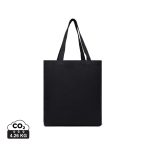 VINGA Hilo AWARE™ recycled canvas tote bag, black