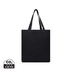 VINGA Hilo AWARE™ recycled canvas tote bag, black