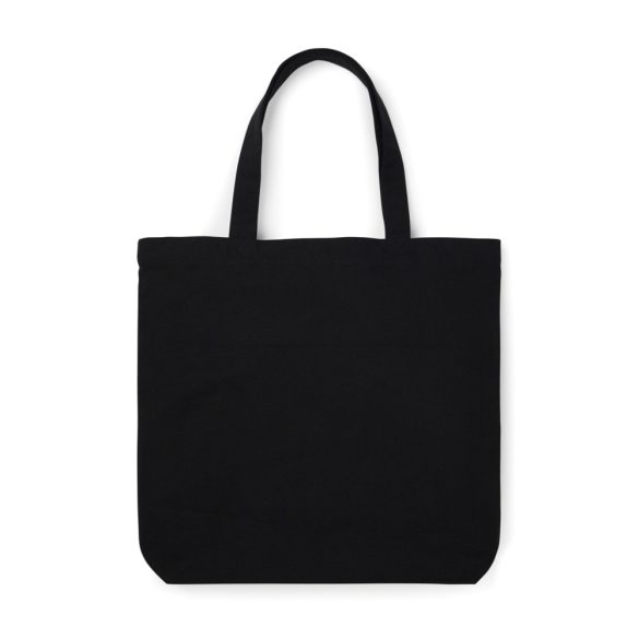 VINGA Hilo AWARE™ recycled canvas tote bag, black