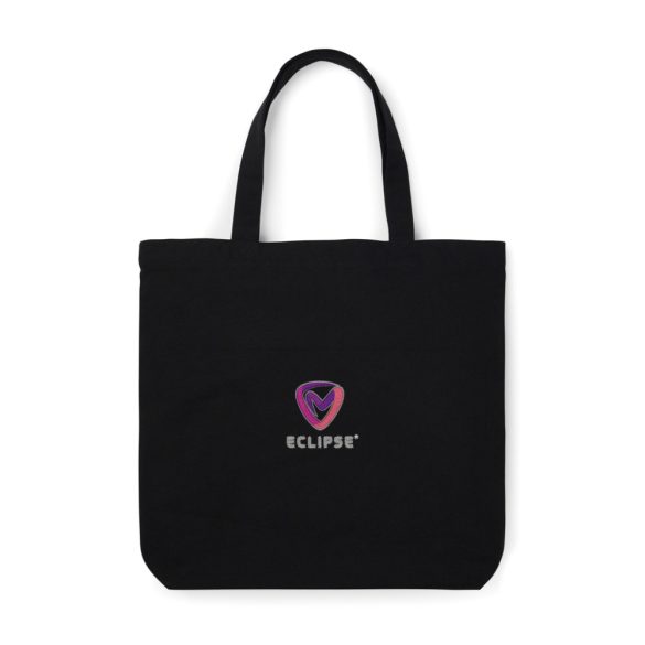 VINGA Hilo AWARE™ recycled canvas tote bag, black