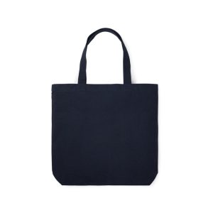 VINGA Hilo AWARE™ recycled canvas tote bag, navy