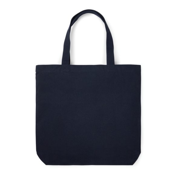 VINGA Hilo AWARE™ recycled canvas tote bag, navy