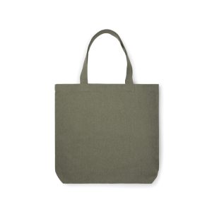 VINGA Hilo AWARE™ recycled canvas tote bag, green