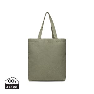 VINGA Hilo AWARE™ recycled canvas tote bag, green