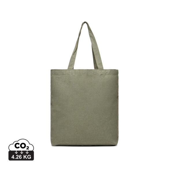 VINGA Hilo AWARE™ recycled canvas tote bag, green