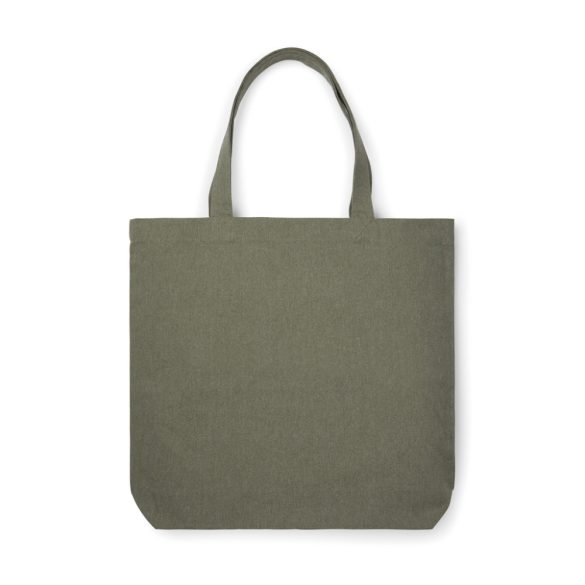 VINGA Hilo AWARE™ recycled canvas tote bag, green