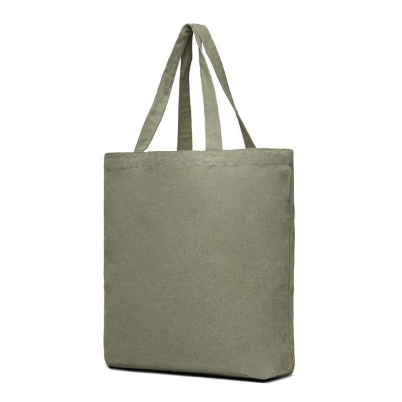 VINGA Hilo AWARE™ recycled canvas tote bag, green