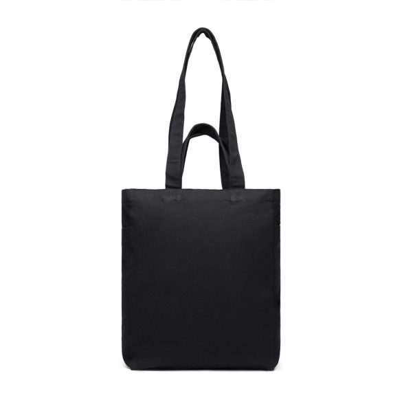 VINGA Hilo AWARE™ recycled canvas zip tote, black