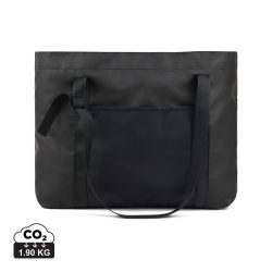VINGA Livorno GRS recycled polyester maxi tote, black