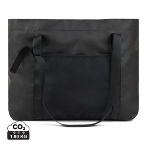 VINGA Livorno GRS recycled polyester maxi tote, black