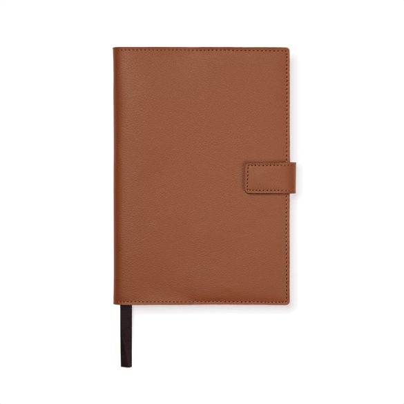 VINGA Timo PU RCS RPET notebook, brown