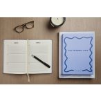 VINGA One memory a day GRS recycled paper journal, blue