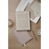 VINGA Thankfulness GRS recycled paper journal, beige