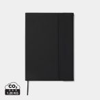 VINGA Baltimore GRS certified paper & PU notebook, black