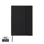 VINGA Baltimore GRS certified paper & PU notebook, black