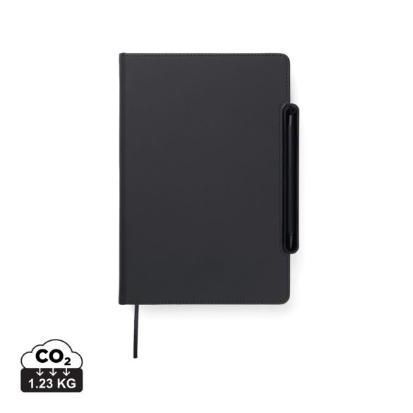 VINGA Baltimore RCS 4-in-1 Refillable Notebook, black