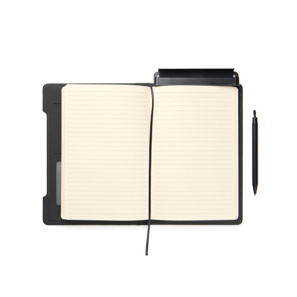 VINGA Baltimore RCS 4-in-1 Refillable Notebook, black