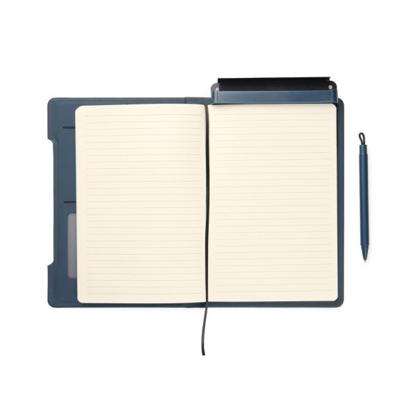VINGA Baltimore RCS 4-in-1 Refillable Notebook, navy