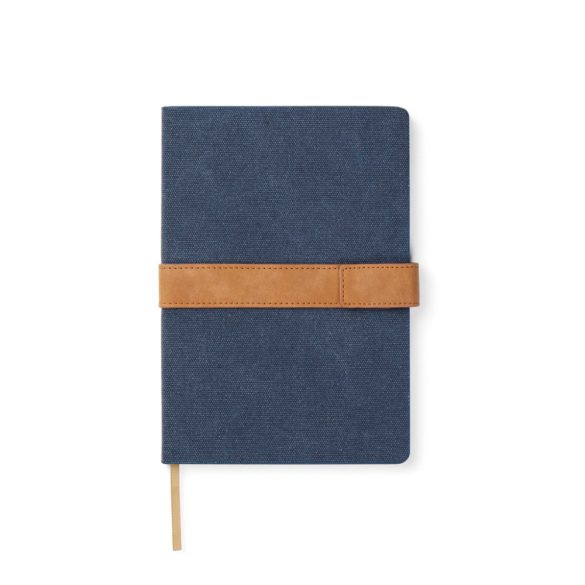 VINGA Bosler RCS recycled canvas note book, navy