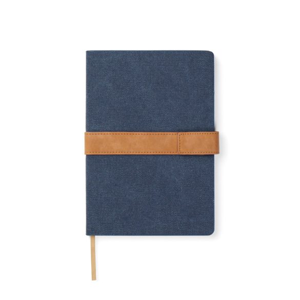 VINGA Bosler RCS recycled canvas note book, navy