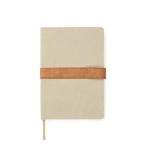 VINGA Bosler RCS recycled canvas note book, greige