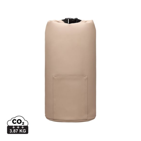 VINGA Baltimore RCS Roll-top cooler bag, greige