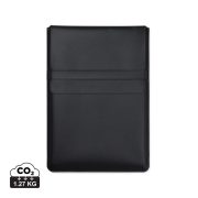 VINGA Timo PU RCS RPET 14" laptop sleeve, black