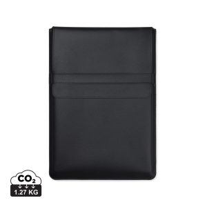 VINGA Timo PU RCS RPET 14" laptop sleeve, black