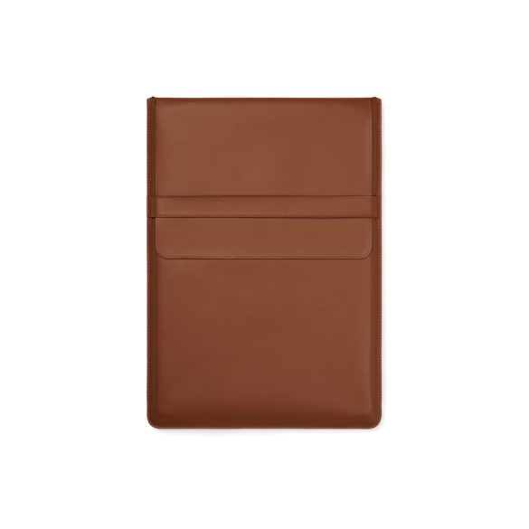 VINGA Timo PU RCS RPET 14" laptop sleeve, brown
