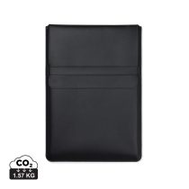 VINGA Timo PU RCS RPET 16" laptop sleeve, black