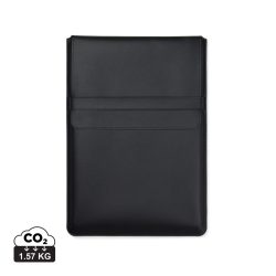 VINGA Timo PU RCS RPET 16" laptop sleeve, black
