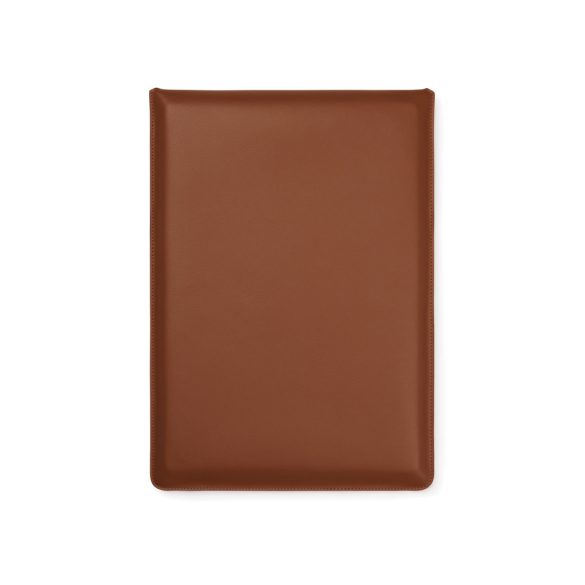 VINGA Timo PU RCS RPET 16" laptop sleeve, brown