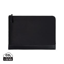   VINGA Marlow RCS recycled polyester 16" laptop sleeve, black