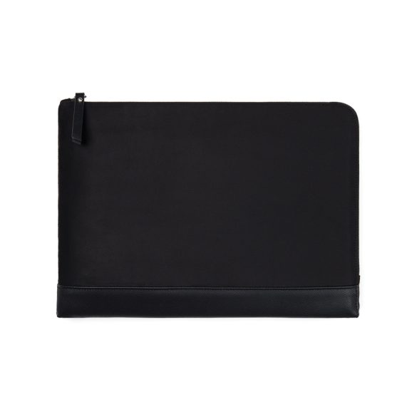 VINGA Marlow RCS recycled polyester 16" laptop sleeve, black