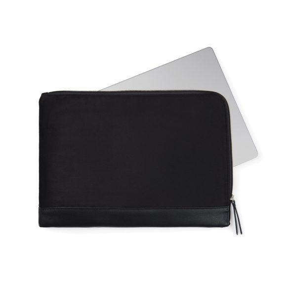 VINGA Marlow RCS recycled polyester 16" laptop sleeve, black