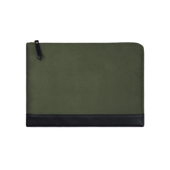 VINGA Marlow RCS recycled polyester 16" laptop sleeve, green