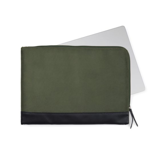 VINGA Marlow RCS recycled polyester 16" laptop sleeve, green