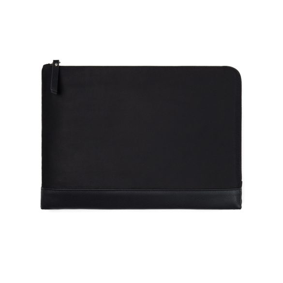 VINGA Marlow RCS recycled polyester 14" laptop sleeve, black