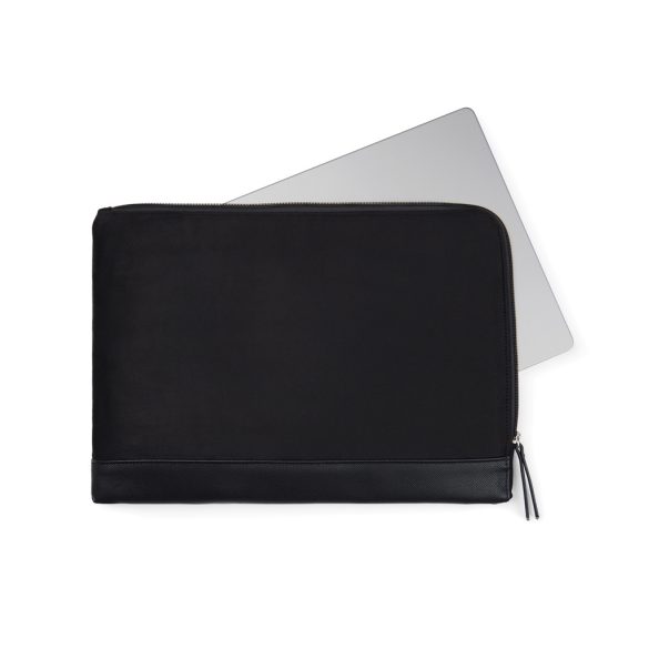 VINGA Marlow RCS recycled polyester 14" laptop sleeve, black