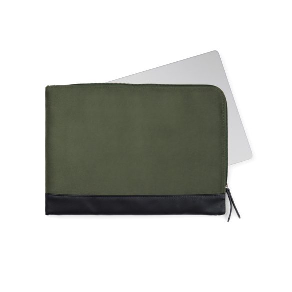 VINGA Marlow RCS recycled polyester 14" laptop sleeve, green