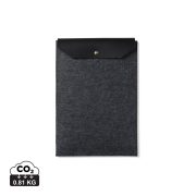 VINGA Albon GRS recycled felt 15" laptop sleeve, black