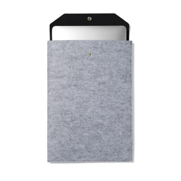 VINGA Albon GRS recycled felt 15" laptop sleeve, grey