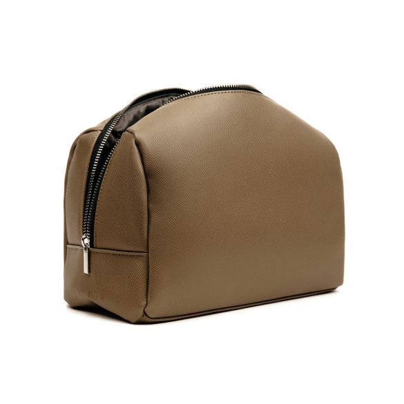 VINGA Bermond RCS recycled PU toiletry bag, brown