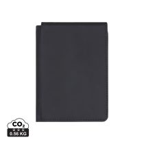   VINGA Baltimore RCS recycled polyester RFID passport cover, black
